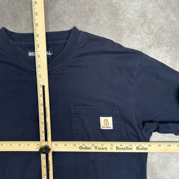 Bocomal Flame Resistant FR CAT2 Workwear Long Sleeve Pocket Shirt Mens Large - Picture 4 of 5